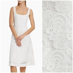 New Kobi Halperin Jacqueline Sleeveless Lace Midi Dress Bridal Wedding Sz 6